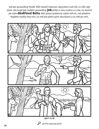 Job coloring page