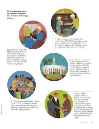 we believe in following the prophet