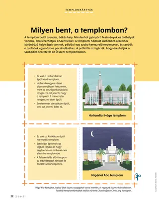 Templomi illusztrációkat tartalmazó PDF