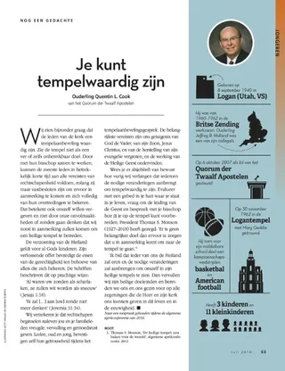 You Can Be Temple Worthy