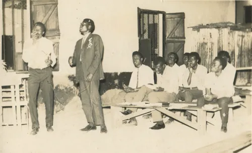 R.A.F. Mensah and J.W.B. Johnson