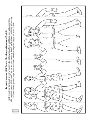 verkefnasíða fyrir börn