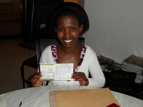 Agnes with her recommend