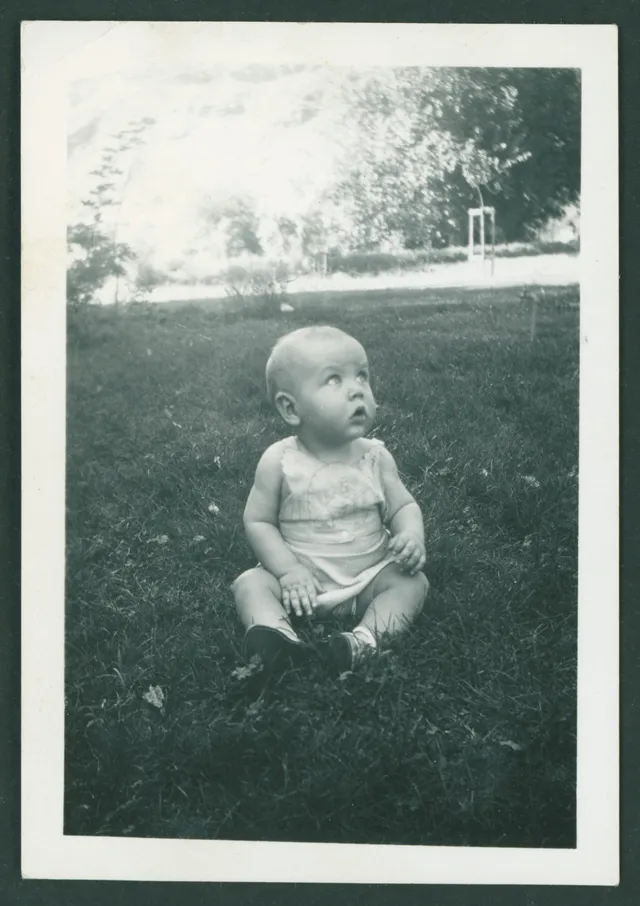 Jeffrey R. Holland as a young child, 1941.