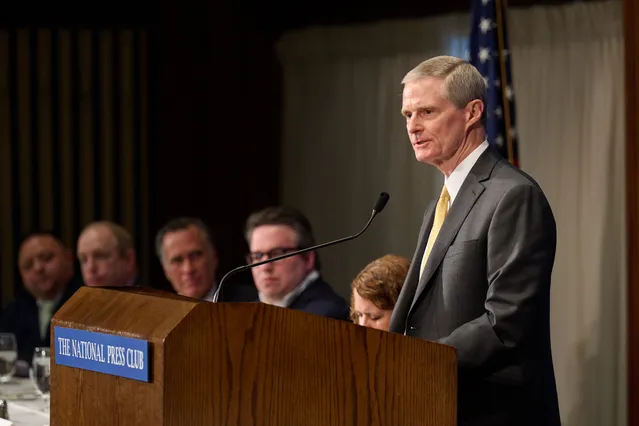 David A. Bednar Speaking at the National Press Club Luncheon