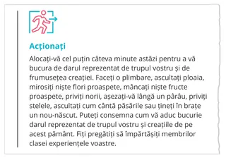 lecția 4 activitate în care se acționează