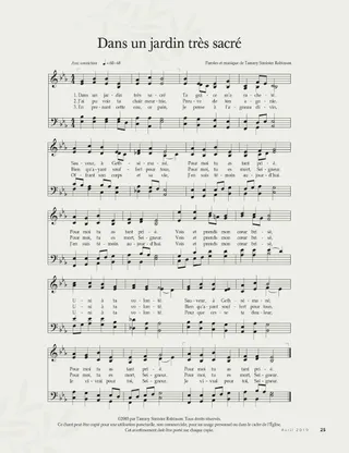 In a Sacred Garden Place