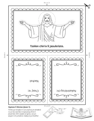 Perel re kok’ k’anjel: tzolon chirix li Jesukristo.