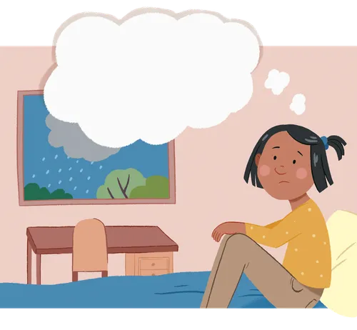 Beatrice looking sad