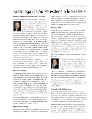 pepa e tufa atu, Faasologa i le Au Peresitene