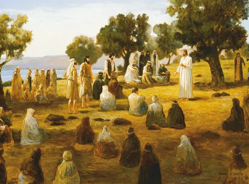 Jesus Christ teaching
