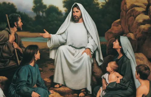 Jesus Christ teaching