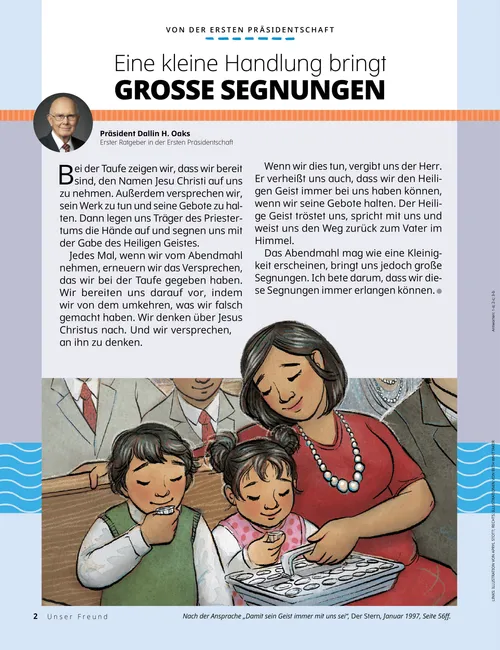 PDF: Eine Familie nimmt vom Abendmahl