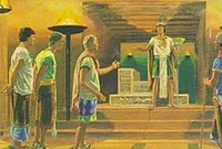 Zeezrom begged the people to spare Alma and Amulek