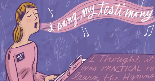 sister missionary singing