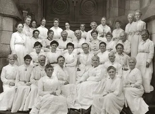 ordinance workers at the Salt Lake Temple, 1917