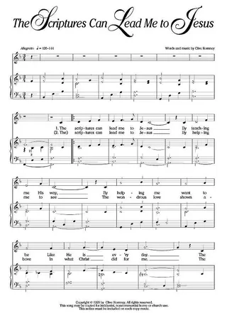 Music, The Scriptures Can Lead Me to Jesus