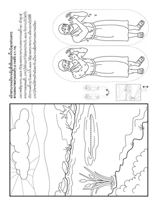 ໜ້າ​ກິດ​ຈະ​ກຳ​ປະ​ຖົມ​ໄວ: ເຮົາ​ສາ​ມາດ​ເລືອກ​ເຮັດ​ສິ່ງ​ທີ່​ພຣະ​ເຈົ້າ​ບັນ​ຊາ ຜ່ານ​ທາງ​ສາດ​ສະ​ດາ​ຂອງ​ພຣະ​ອົງ