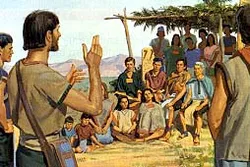 The disciples set up churches