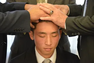 a young person is confirmed