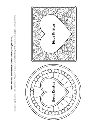radošā lappusīte: noslēdzot derības ar Dievu, es kļūstu par Kristus mācekli