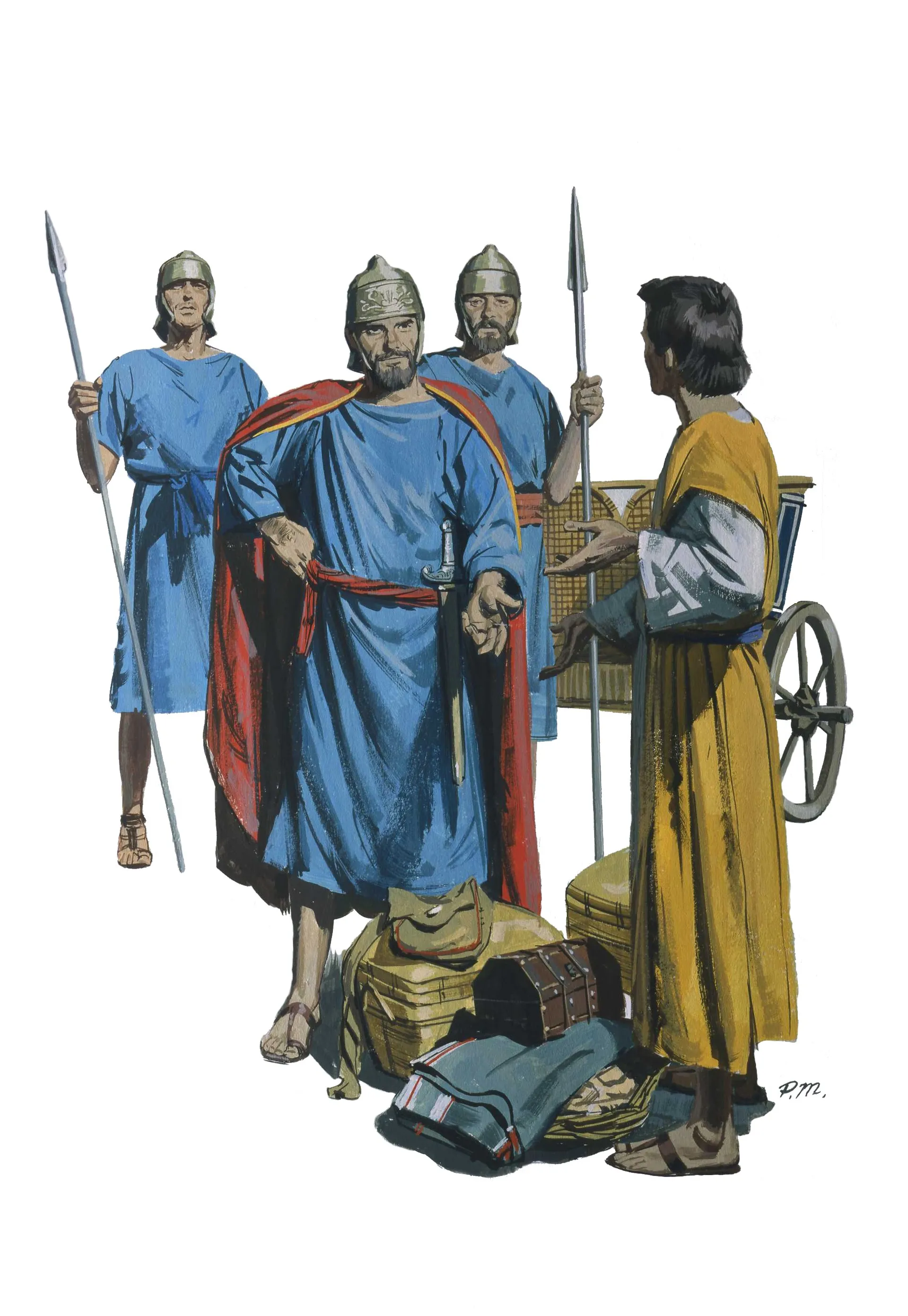 Gehazi’s Disobedience, by Paul Mann