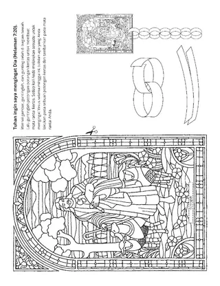 halaman kegiatan: Tuhan ingin saya mengingat Dia