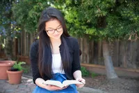 youth reading scriptures