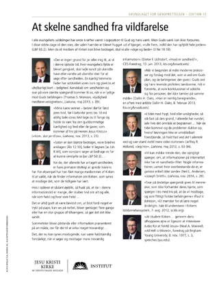 uddelingsark, At skelne sandhed fra vildfarelse