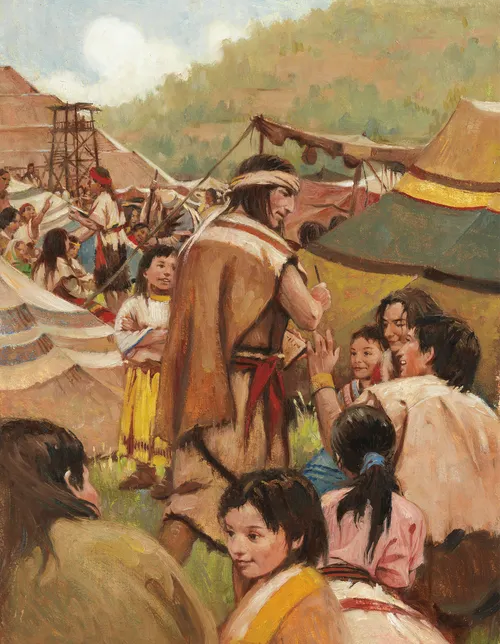 King Benjamin’s People Repent