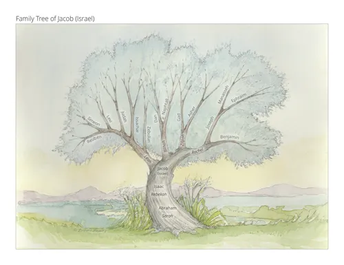 Jacob’s family tree