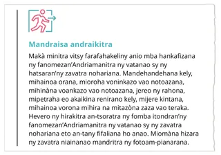 lesona 4, sahanasa fanaovana fampiharana