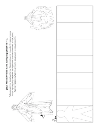 veiklos puslapis. Jėzus kviečia mane ateiti pas Jį