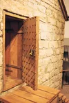 replica of Liberty Jail door