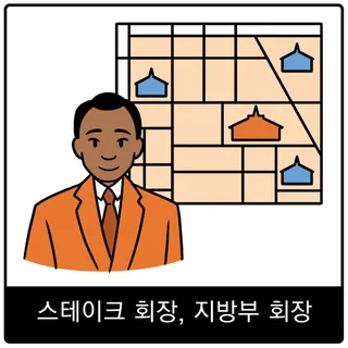 스테이크 회장, 지방부 회장 복음 이미지