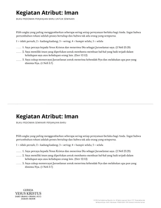 Attribute Activity Card