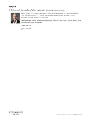 Mokymai apie pašauktųjų vadovauti palaikymą