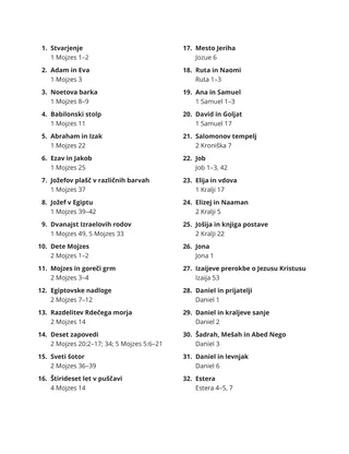 Table of Contents coloring page