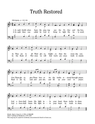 Music, Truth Restored