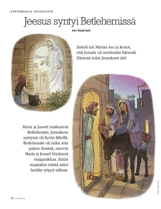 Jesus was born in Bethlehem 1