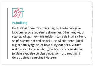leksjon 4 – handlingsaktivitet