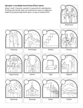 stranica aktivnosti za djecu