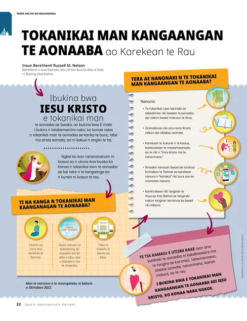 Tokanikai iaon Kangaangan te Aonaaba ao Karekean te Rau