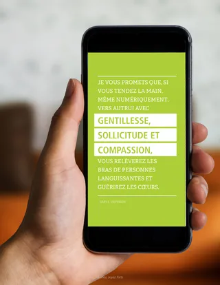 écran de smartphone
