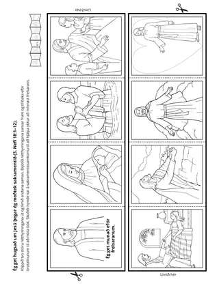 verkefnasíða: Ég get haft frelsarann hugfastan
