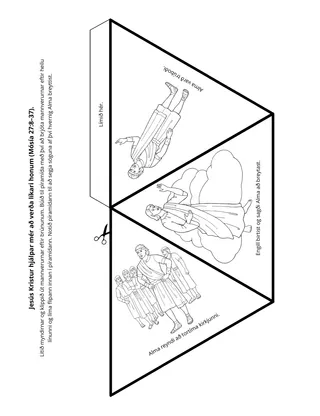 verkefnasíða: Jesús Kristur hjálpar mér að verða líkari sér