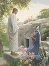 Christ and Mary at tomb