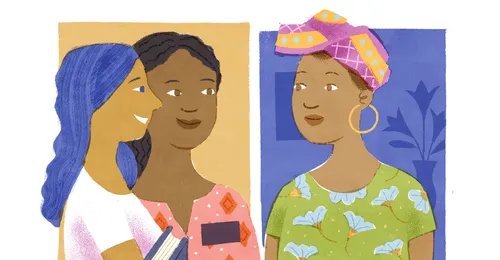 girl throwing discus