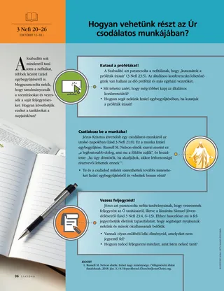 How do we participate in the Lords marvelous work