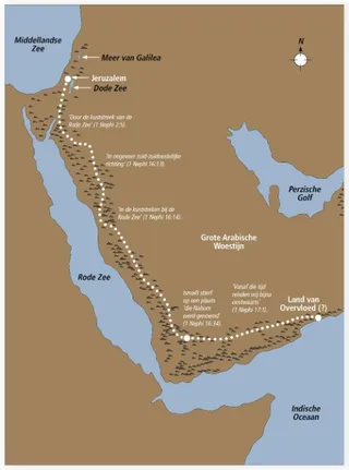 Kaart van het Midden-Oosten